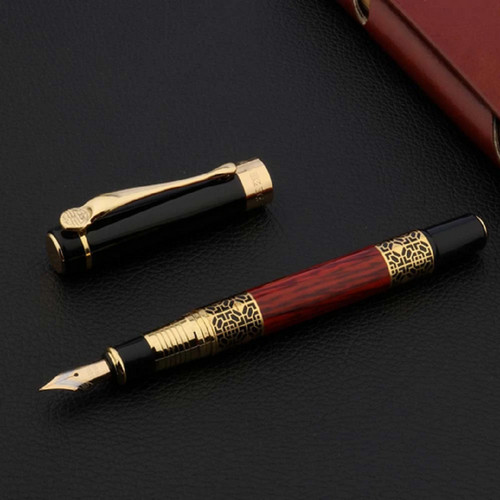 Luxury fountain pen black - luxury,