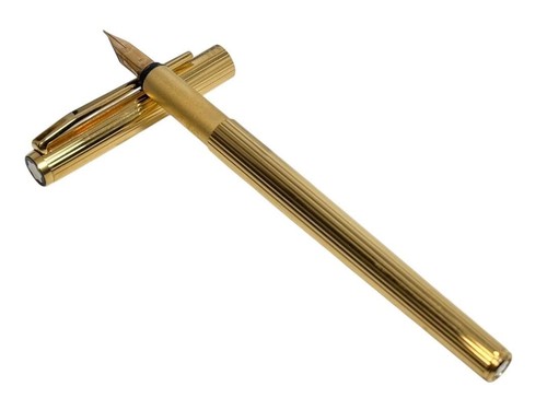 Penna stilografica pennino - , oro