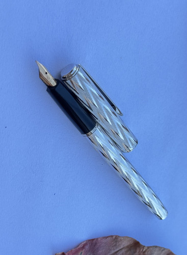 Penna stilografica pennino - , oro