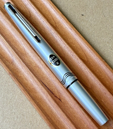 Penna stilografica platino