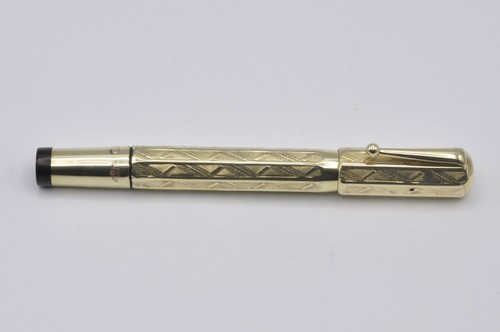 Waterman 1930s gold - , 'deco'