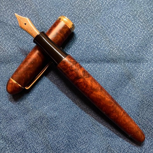 Penna stilografica legno di - in,